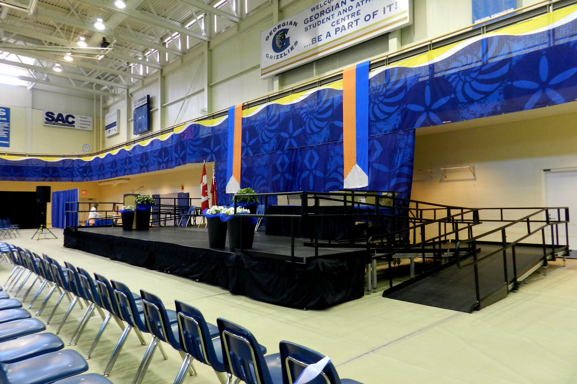 Georgian College Convocation Setup